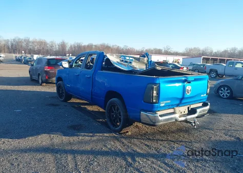 2021 Ram 1500 Big Horn 4X4 6'4 Box from USA, damaged, VIN 1C6RRFBG7MN646257